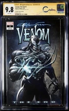 Venom The End #1 CGC SS 9.8 Signed Clayton Crain Variant Trade Ltd 2000