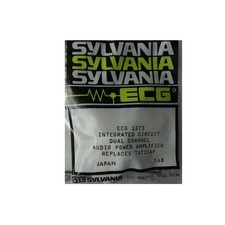Sylvania ECG 1273 Dual Channel Audio Power Amplifier