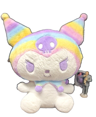 Hello Kitty Kuromi Rainbow Sanrio Rare Large 20'' Plush Series 1 ***RARE*** NTW