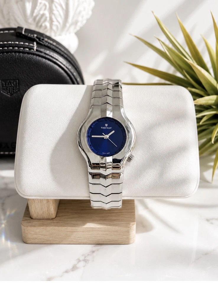 TAG Heuer Alter Ego Damenuhr WP1313.BA0751 Full Set Ungetragen Box Papiere Blau - Bild 1 von 4