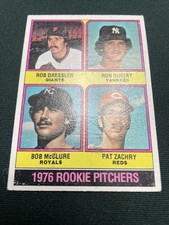 RON GUIDRY 1976 ROOKIE PITCHER CARD TOPPS 599. rookie card picture