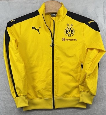 Puma Borussia Dortmund 2015-2016 Full Zip Track Jacket Yellow Men's Size S