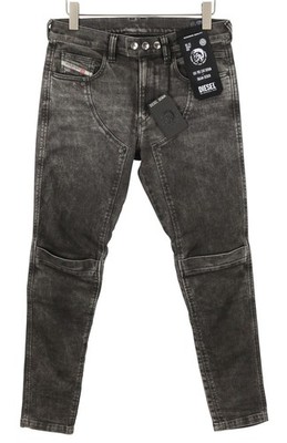 Diesel D-Dean 009LI Herren Jeans W32/L32 Schwarz Neu Slim Stretch Zip Fly