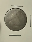 1876 S Seated Liberty Quarter