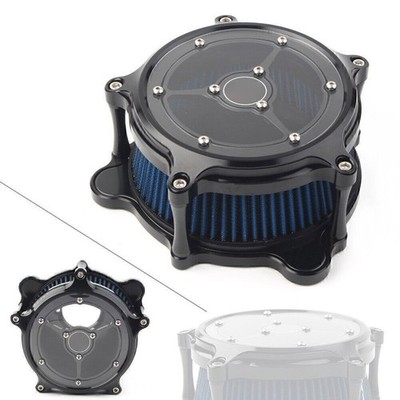 Clarity Luftreiniger blau Aufnahme Filter für Harley Dyna Softail Touring Glide