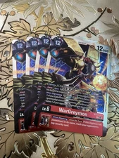 Digimon Card Game Playset WarGreymon BT22-013 R Cyber Eden