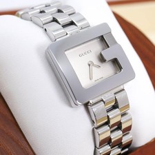 稼働 GUCCI 腕時計 3600L Gロゴ ステンレス レディース 2727 GUCCI（グッチ） 時計 Gウォッチ 3600L レディース ピンクベージュ