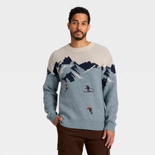 Men's Ski Scenic Sweater - Goodfellow  Co