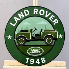Land Rover Series I 1948 Heavy Metal Sign Garage Wall Decor 50 Cm 19.7
