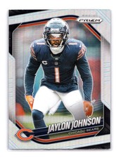 2025 Panini Prizm Jaylon Johnson #44 Silver Chicago Bears