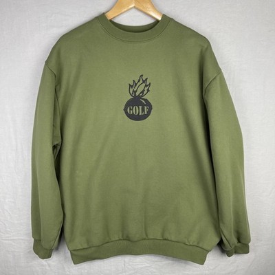 Golf Wang Sweater Mens XL Green Bomb Sweatshirt Pullover Tyler The Creator