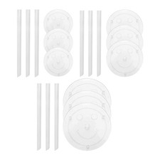 Multi-Schicht Kuchen Unterst&uuml;tzung Set mit 3 Strohhalme H&auml;ufen f&uuml;r Kuchen