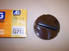 Temp Guard Gas Fuel Cap Chrome G713 (10713) New Older Stock Made in the USA