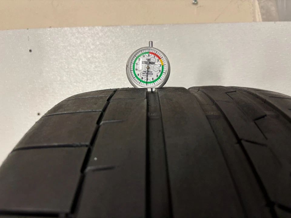 1 Tire 265 40 21 Continental Sport Contact 6 Star (7.00/32 = 77% Tread Left) Foto 3 de 4