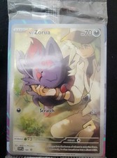N's Zorua SVP 189 Illustration Rare Black Star Promo Pokemon Card