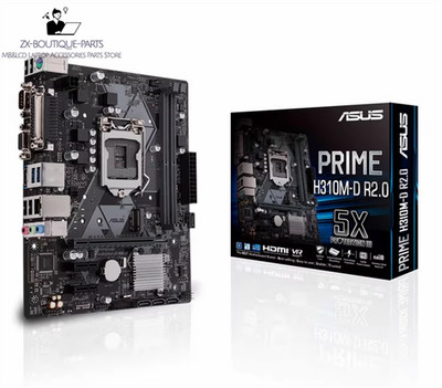 For ASUS PRIME H310M-E R2.0 / PRIME H310M-D R2.0 LGA 1151 Desktop Motherboard