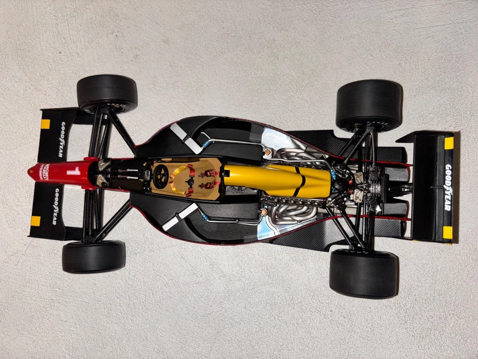 ALAIN PROST, FERRARI 641/2, WINNER GRAND PRIX OF MEXICO 1990, EXOTO 1:18 - Immagine 4 di 4