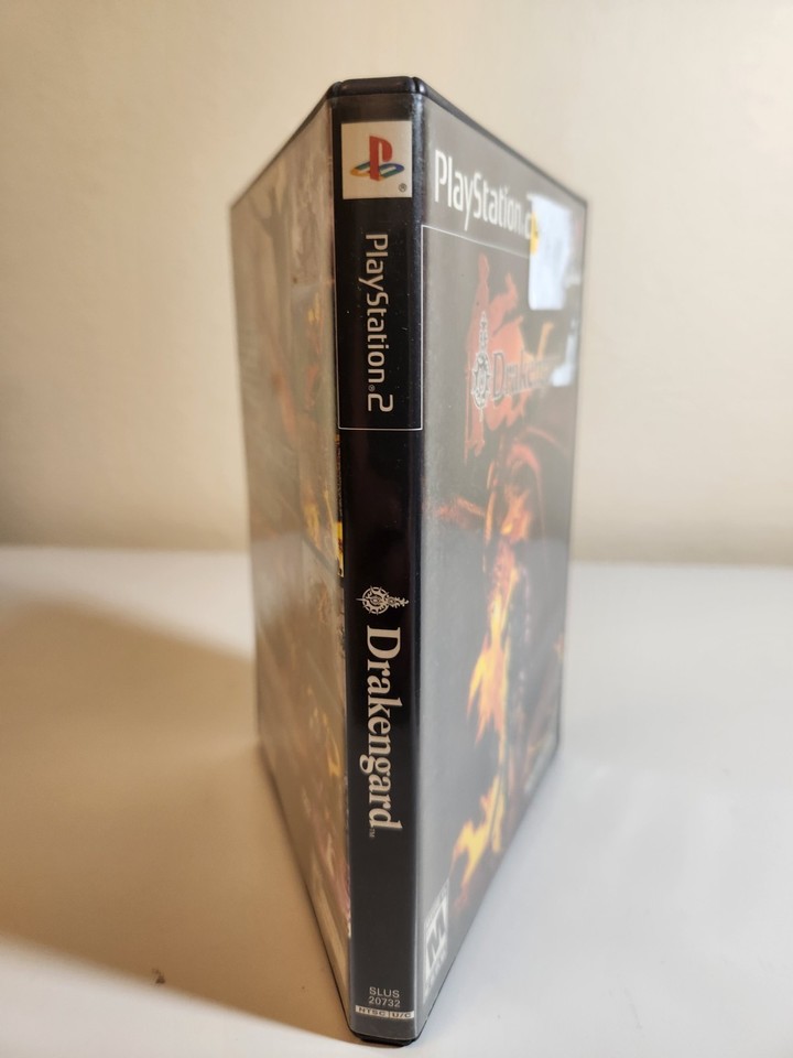 Drakengard Sur PS2 – Complet, Version Française, Boîtier Et Notice, Très Bon état