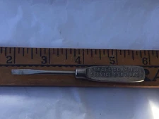 Vintage Bunge's Complete Steam Heated Service Station Advertising Screwdriver