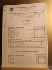 Revue technique Fiat TEMPRA