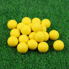 20 Pack Practice Golf Balls 41mm Foam Training Balls Realistic Feel Indoor Outdo