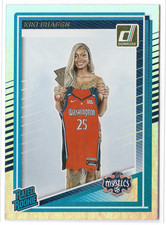 2025 Donruss WNBA Holo Rated Rookie #94 Kiki Iriafen RC Washington Mystics USC