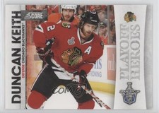 2010-11 Score Playoff Heroes Duncan Keith #23 HOF w8u