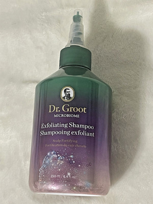 Dr Groot EXFOLIATING SHAMPOO SCALP FORTIFYING for Thinning Hair New, no box