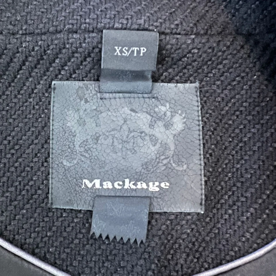 Abrigo mujer Mackage lana doble forrado Foto 3 de 4