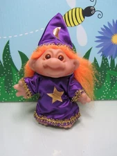 1986 LITTLE WIZ - 5" DAM Troll Doll - NEW W/O HANG TAG
