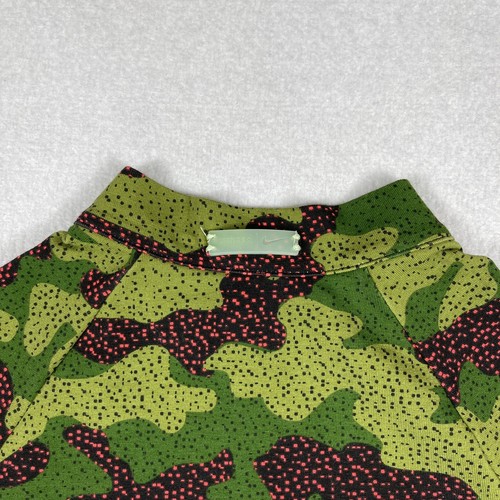 Nike Dress Womens Medium Green Celadon Tight Fit Camo Sportswear Hip Hop Casual - 第 15/17 張圖片