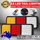 <!--F#f_0-->2x 75 LED Tail Lights Stop Indicator Reverse Lamp 12V Trailer Truck Ute Light AU<!--F/-->