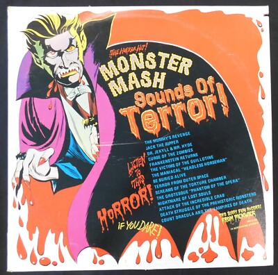 Monster Mash Sounds Of Terror - Original Vinyl Album LP | eBay