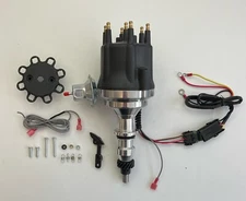 small cap 65-86 FORD 240 300 INLINE 6 Cylinder PRO SERIES BLACK HEI Distributor
