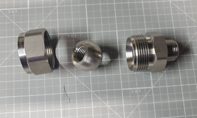 SPRAYING SYSTEMS 36275-3/8X1/4-SS Swiveling Nozzle Holder