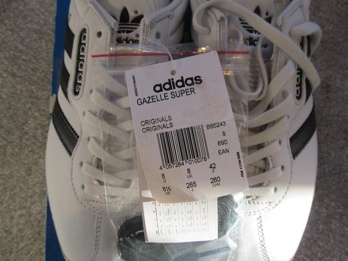 Adidas gazelle top super white blue