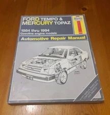 Haynes Automotive Repair Manual Book 36078 1984-1994 Ford Tempo Mercury Topaz