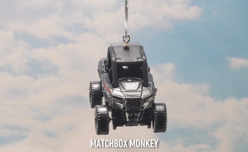 Polaris RZR 1000 ATV 4x4 Custom Christmas Ornament 1/64 Gator Honda Suzuki Rhino - Image 3 of 4