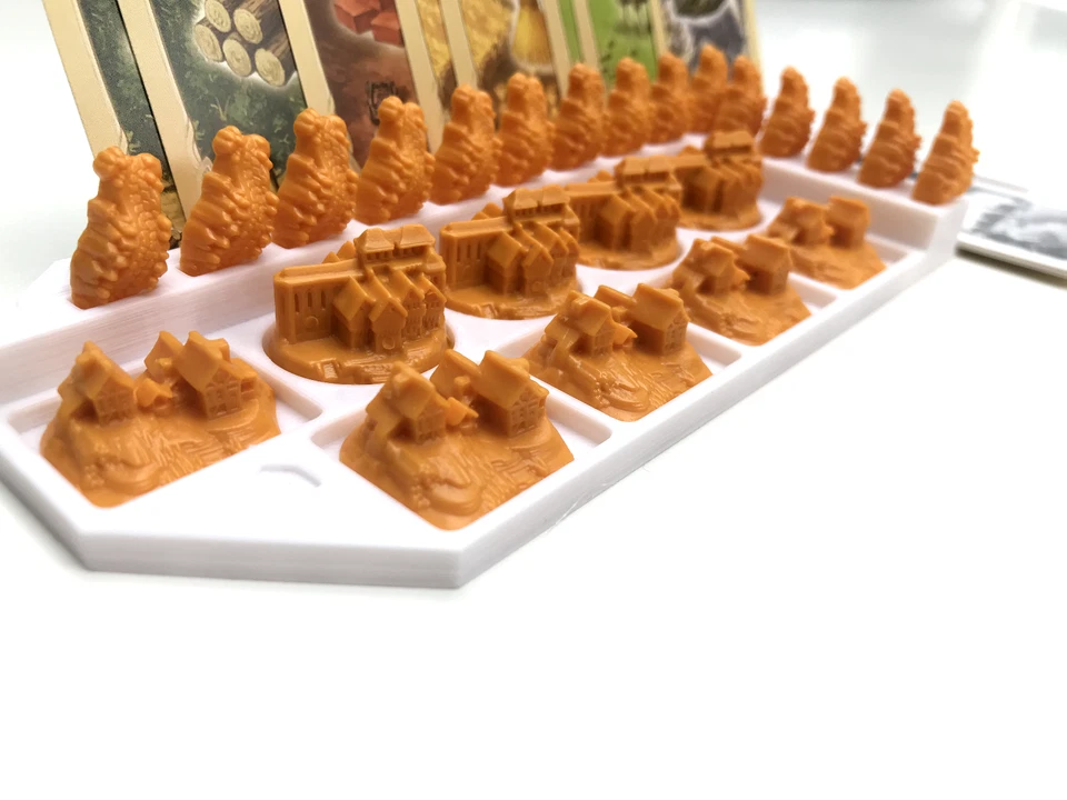 Siedler von Catan Upgrade, Halter und Organizer für Spielmaterial - Bild 3 von 4