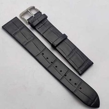 20 mm BULOVA Genuine Leather Men s Watch Band Strap