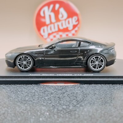 SPARK 1/43 Aston Martin Vantage V12 2009 Black Resin model S2165