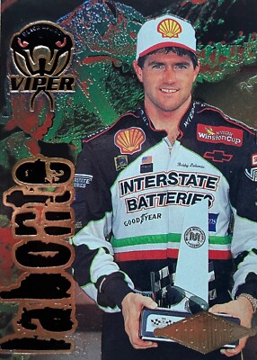 1996 Viper Black Mamba First Strike Parallel SP /499 Bobby Labonte #38 HOF