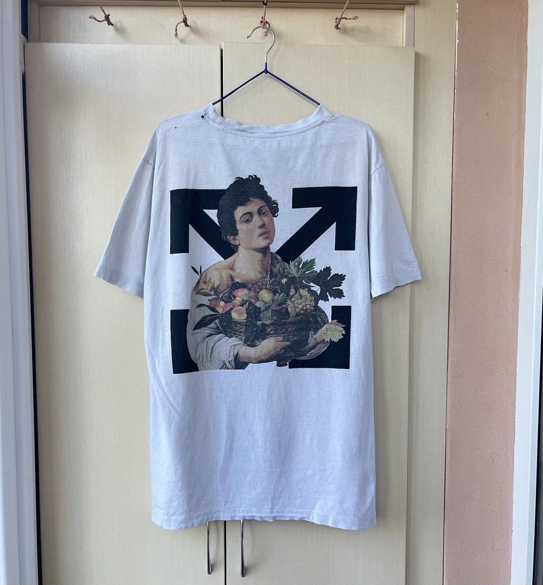 off white oversized shirt