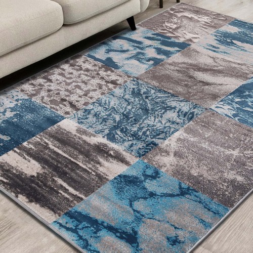 Brentwood Distressed Trellis Stain Resistant Large Indoor Area Rug or Runner - 第 24/29 張圖片