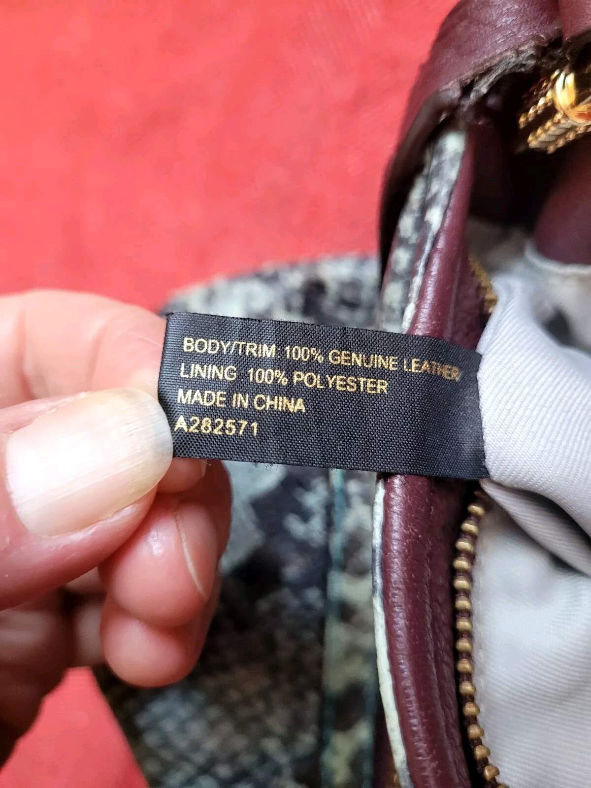 Aimee Kestenberg Python Snakeskin Leather Shoulde… - image 19