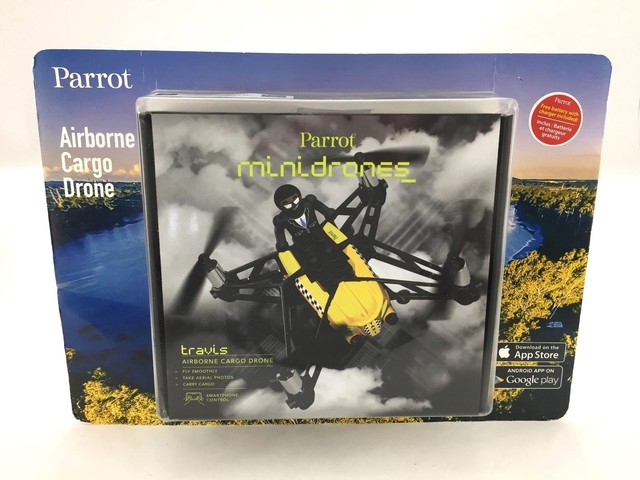parrot mini drone cargo travis