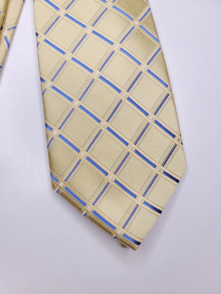 Stafford мужской официальный галстук 58 «L x 3,25» W золото 100% шелк - Изображение 2 из 4