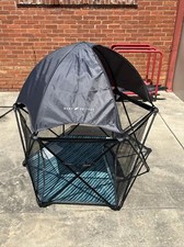 Baby Delight Go With Me Eclipse Mesh Portable Playard  Playpen  Sun Teal