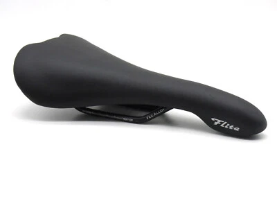 SELLE ITALIA Flite Rennrad MTB sillín bicicleta de carretera sillín NUEVO negro + JUEGO DE PEGATINAS