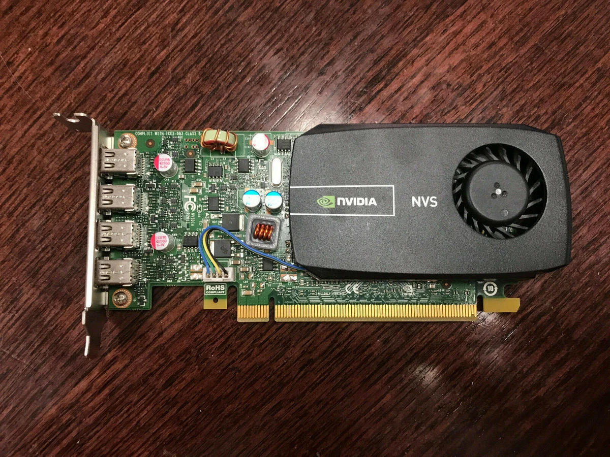 PNY Quadro NVS 510 Single Fan GDDR3 VCNVS510ATX T Video Graphics Card GPU